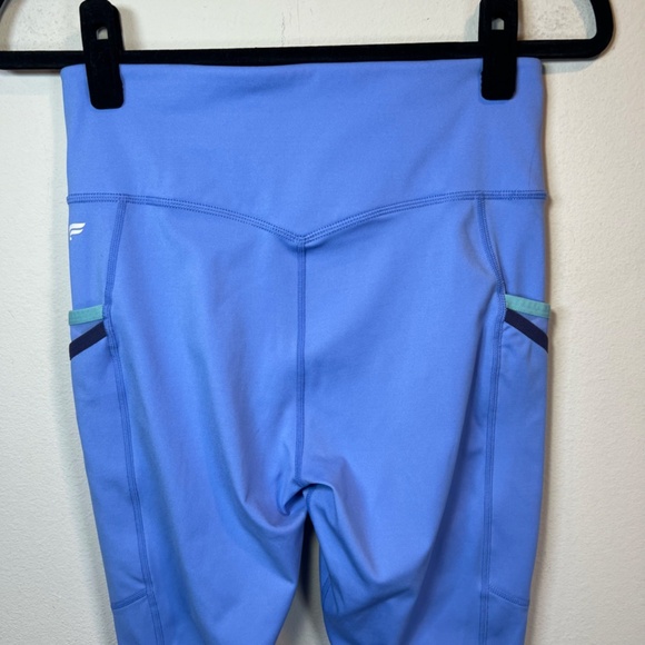 Fabletics Women's Trinity Motion 365 Leggings Blue Workout Pockets Stretch Small - Picture 8 of 12